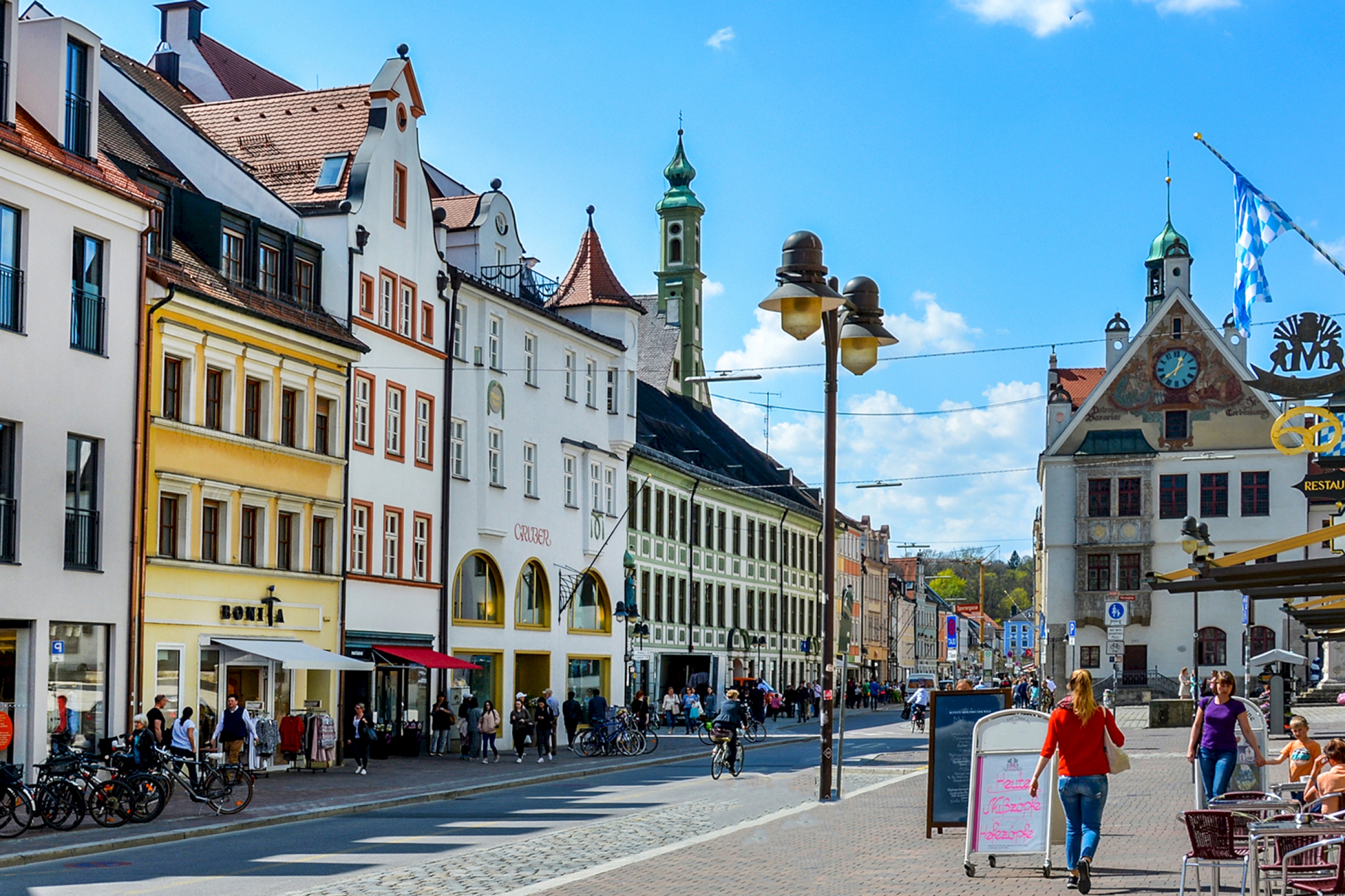 Altstadt Freising Rathaus