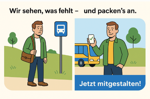 Sinnbild für Mobilität auf dem Land