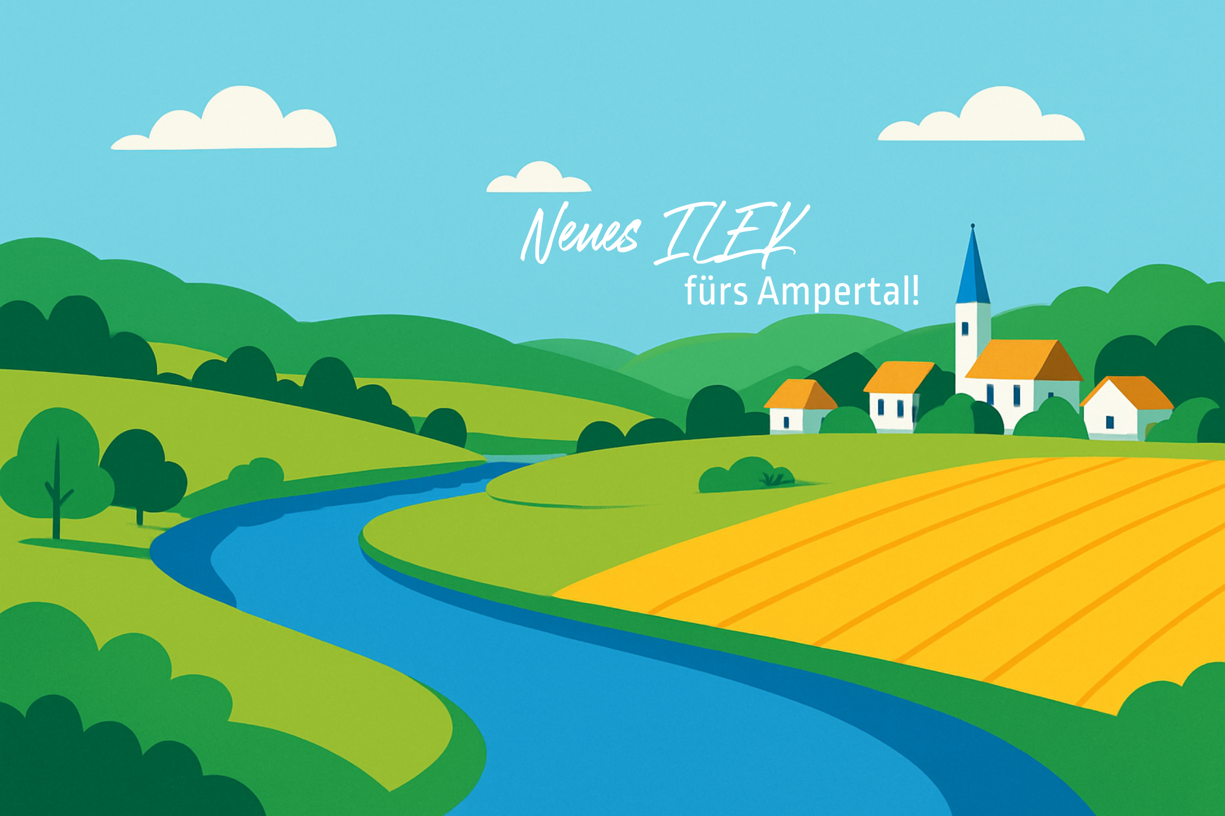 KI generiertes Landschaftsbild